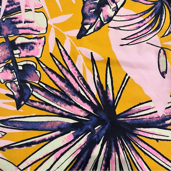 Maaji Swimwear Boa Noite Tropical Floral Long Sleeve Rash Guard Size Small - Picture 3 of 7